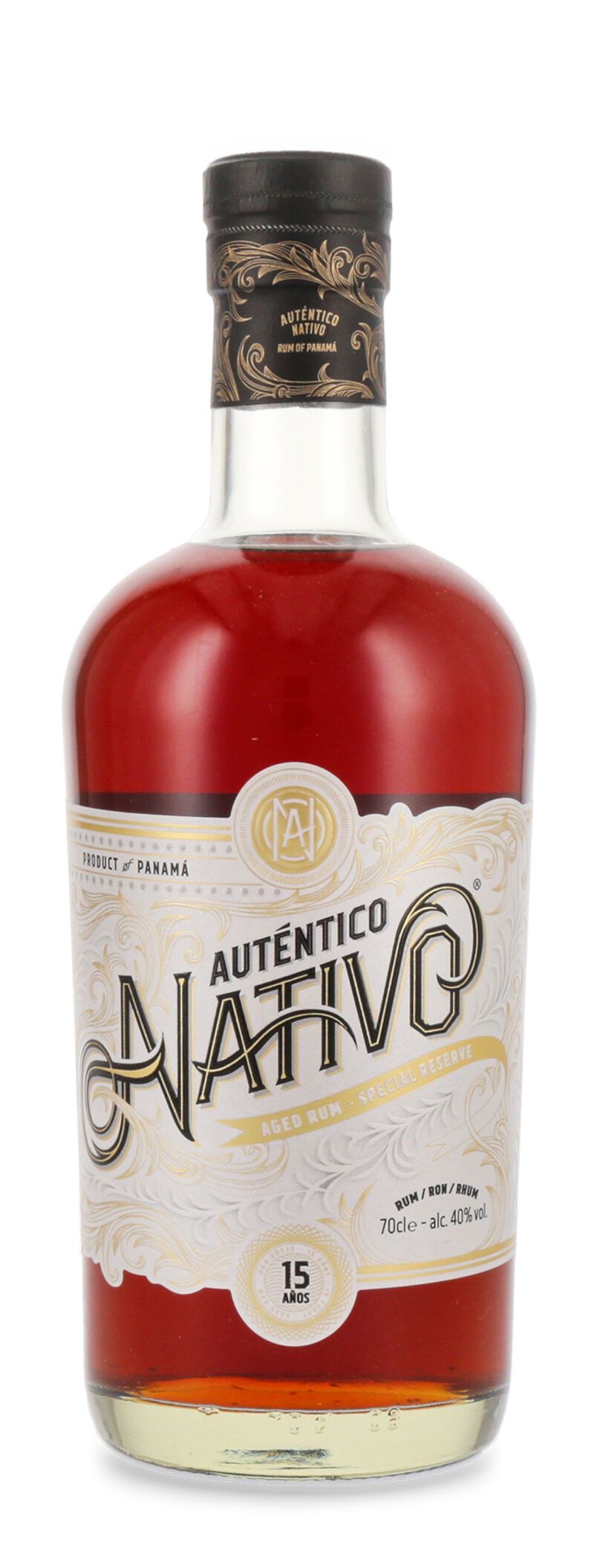 Autentico Nativo 20 YO Rum 40% vol. 0,70l Autentico Nativo 20 YO Rum 40% vol. 0,70l