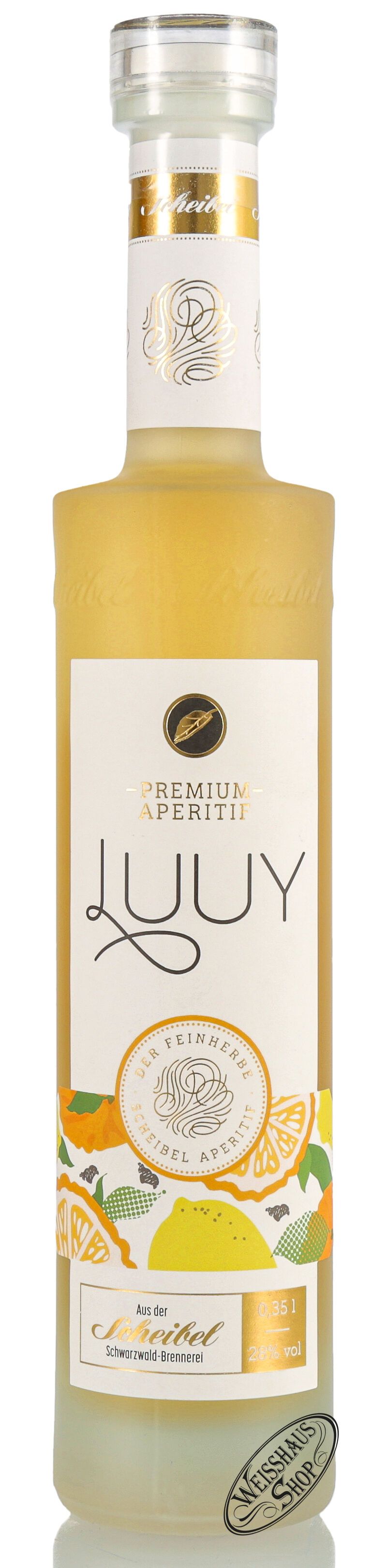 Scheibel Luuy Premium Aperitif Likör 28% vol. 0,35l Scheibel Luuy Premium Aperitif Likör 28% vol. 0,35l