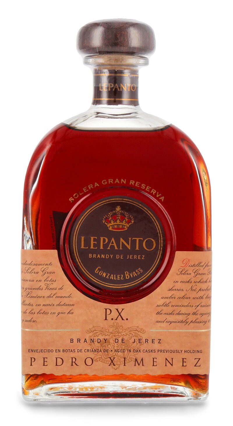Lepanto Solera Gran Reserva Pedro Ximénez Brandy 36% vol. 0,70l