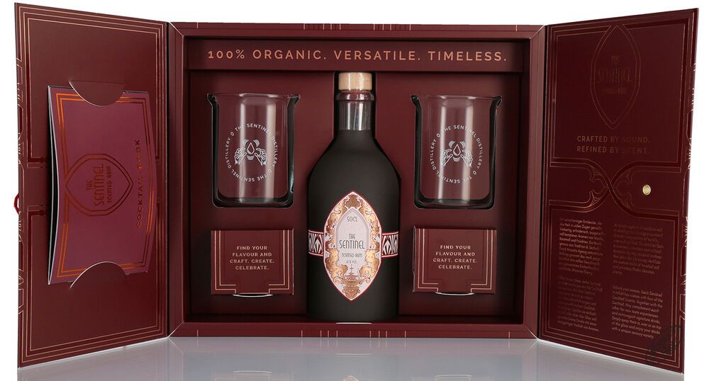 The Sentinel Scented Rum Geschenk-Set 41% vol. 0,50l
