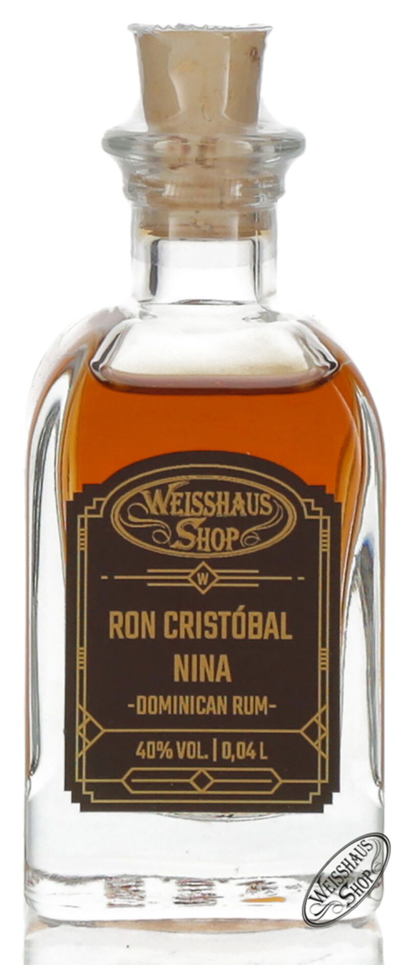 Ron Cristóbal Nina 40% vol. 0,04l Weisshaus Sample Ron Cristóbal Nina 40% vol. 0,04l Weisshaus Sample