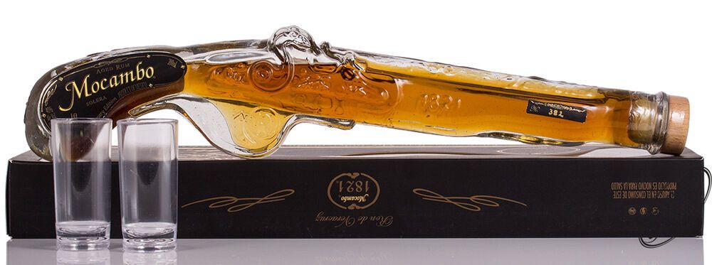 Mocambo Anejo 10 YO Pistol Rum 40% vol. 0,20l