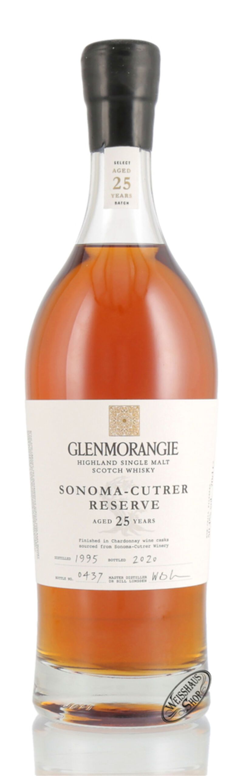 Glenmorangie Sonoma-Cutrer Reserve 25 YO Whisky 50,4% vol. 0,70l Glenmorangie Sonoma-Cutrer Reserve 25 YO Whisky 50,4% vol. 0,70l