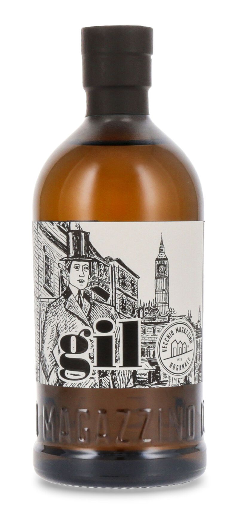 Vecchio Magazzino Doganale Gil Italian Peated Gin 43% vol. 0,50l