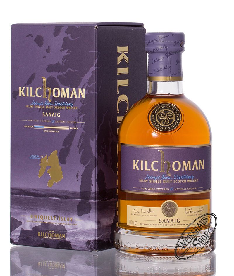 Kilchoman Sanaig Islay Whisky 46% vol. 0,70l