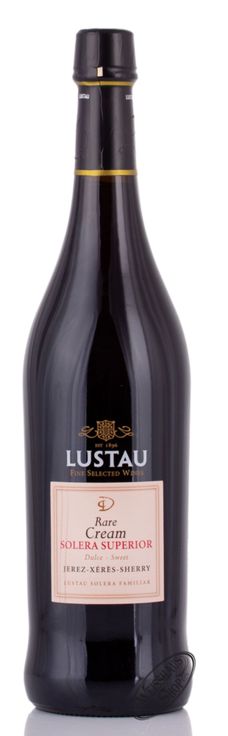 Lustau Rare Cream Sherry 20% vol. 0,75l Lustau Rare Cream Sherry 20% vol. 0,75l