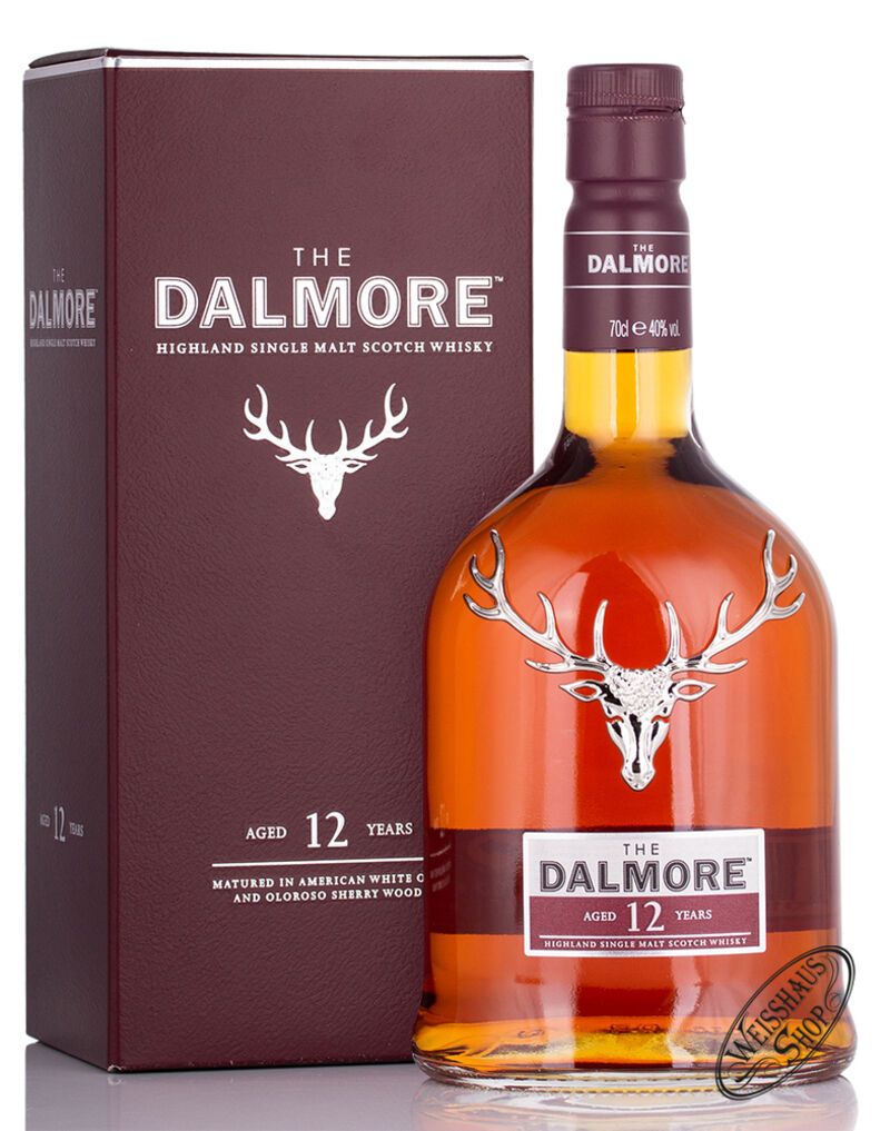 The Dalmore 12 YO Single Malt Whisky 40% vol. 0,70l B-Ware