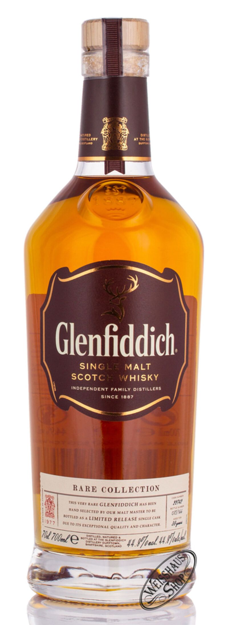Glenfiddich Rare Cask Vintage 1977 Whisky 44,9% vol. 0,70l Glenfiddich Rare Cask Vintage 1977 Whisky 44,9% vol. 0,70l