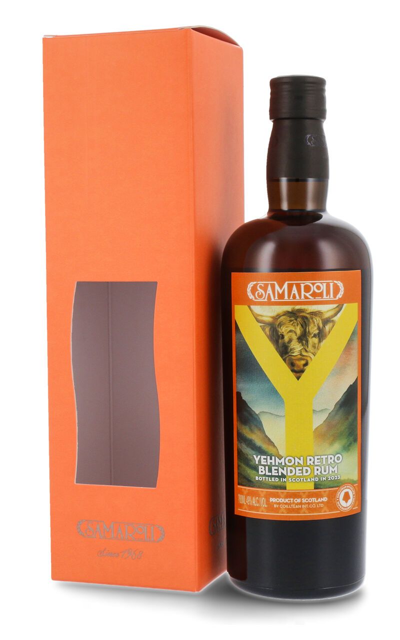 Samaroli Yehmon Retro 2023  Blended Rum 49% vol. 0,70l