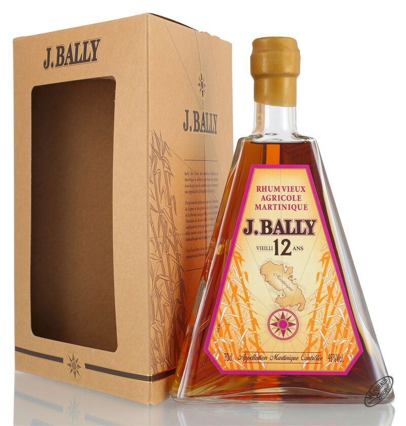 J. Bally Rhum Agricole 12 YO 45% vol. 0,70l J. Bally Rhum Agricole 12 YO 45% vol. 0,70l