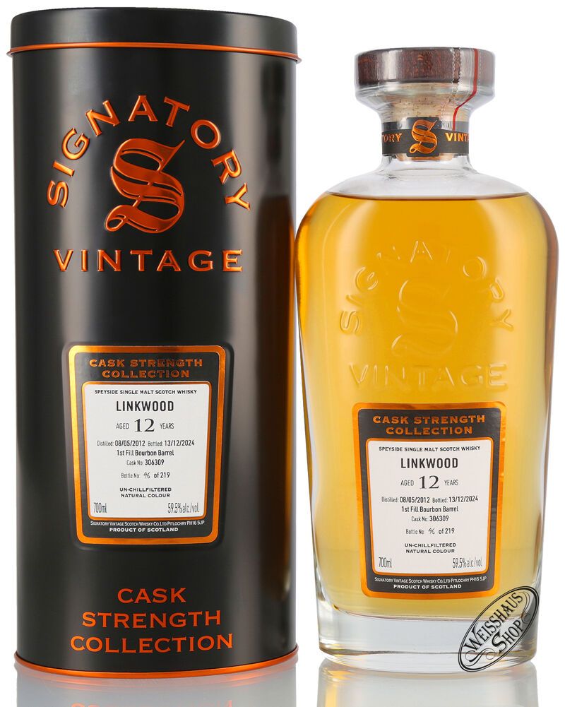 Linkwood Vintage 2012 Signatory Whisky 59,5% vol. 0,70l