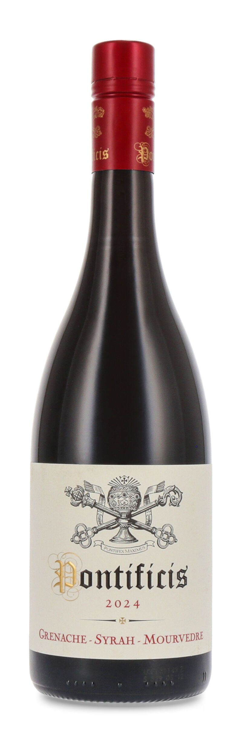 Abbots & Delaunay Pontificis rouge GSM 2024 13,5% vol. 0,75l