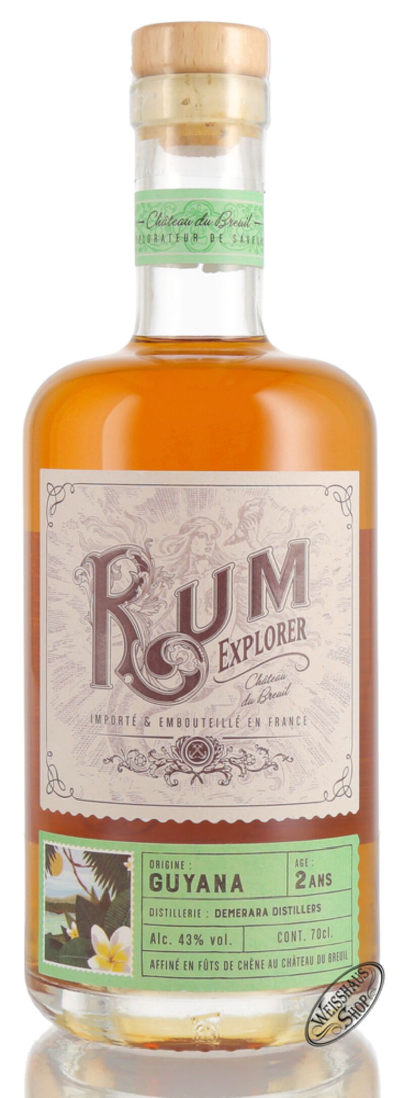 Chateau du Breuil Guyana Explorer Rum 43% vol. 0,70l Chateau du Breuil Guyana Explorer Rum 43% vol. 0,70l
