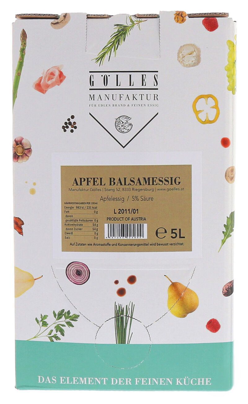 Gölles Apfel Balsam Essig 5,0l Bag in Box