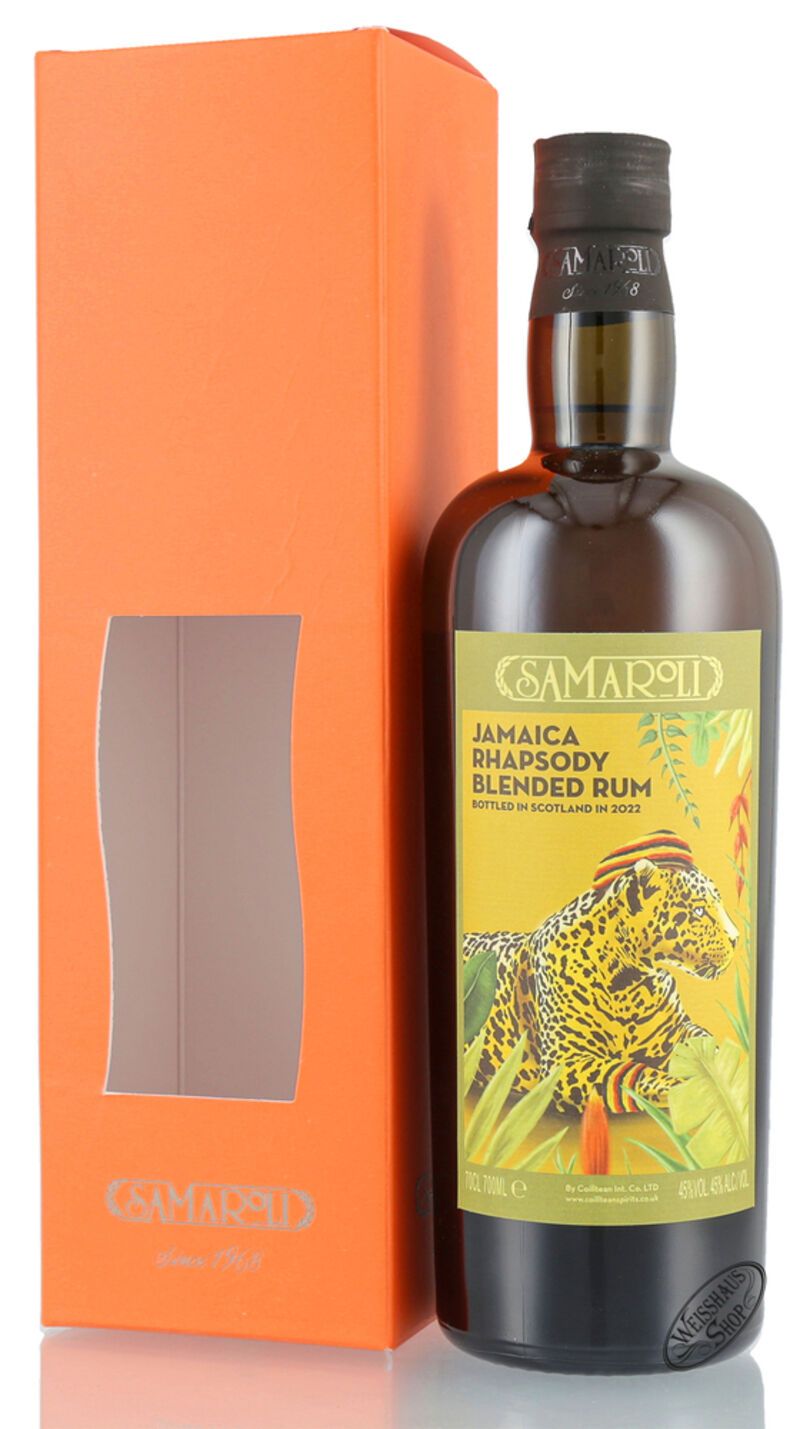 Samaroli Jamaica Rhapsody Blended Rum 45% vol. 0,70l Samaroli Jamaica Rhapsody Blended Rum 45% vol. 0,70l