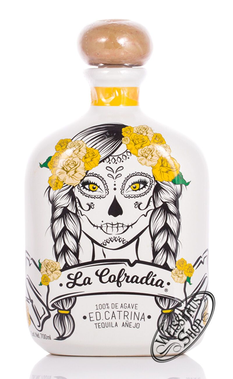 La Cofradia Edition Catrina Anejo Tequila 38% vol. 0,70l La Cofradia Edition Catrina Anejo Tequila 38% vol. 0,70l