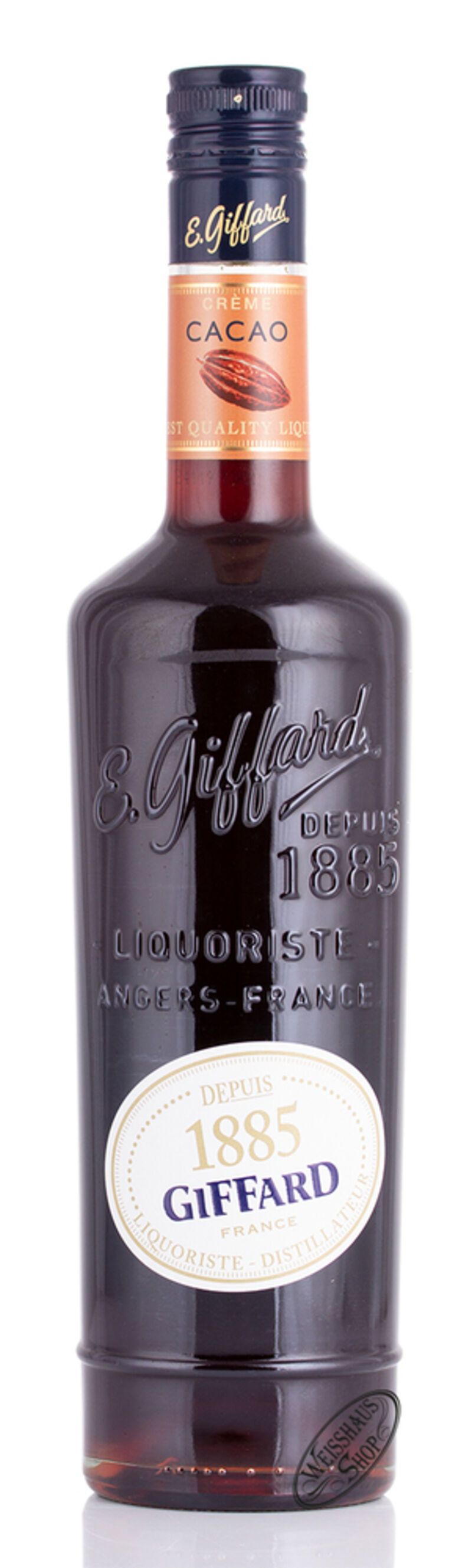 Giffard Kakao Braun Likör 25% vol. 0,70l Giffard Kakao Braun Likör 25% vol. 0,70l