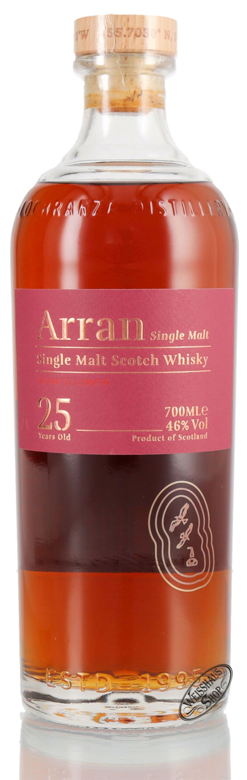 The Arran 25 YO Whisky 46% vol. 0,70l The Arran 25 YO Whisky 46% vol. 0,70l