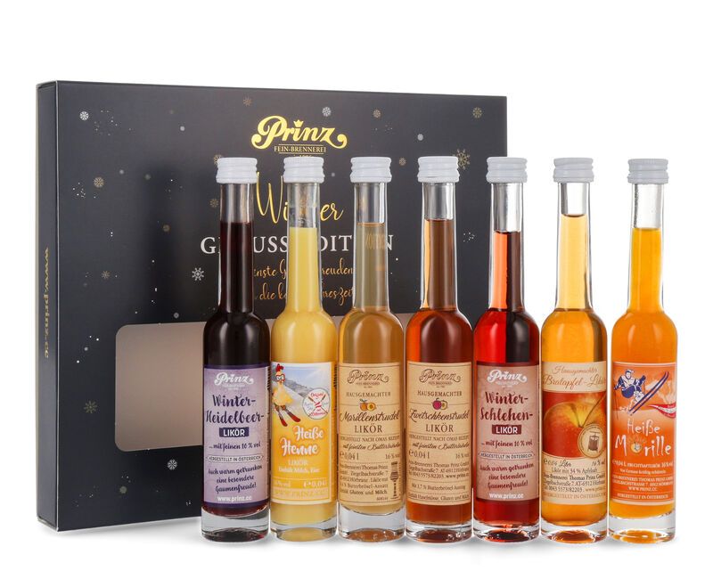 Prinz Genusspaket - Die kleinen Winterlichen 7 x 0,04l Prinz Genusspaket - Die kleinen Winterlichen 7 x 0,04l