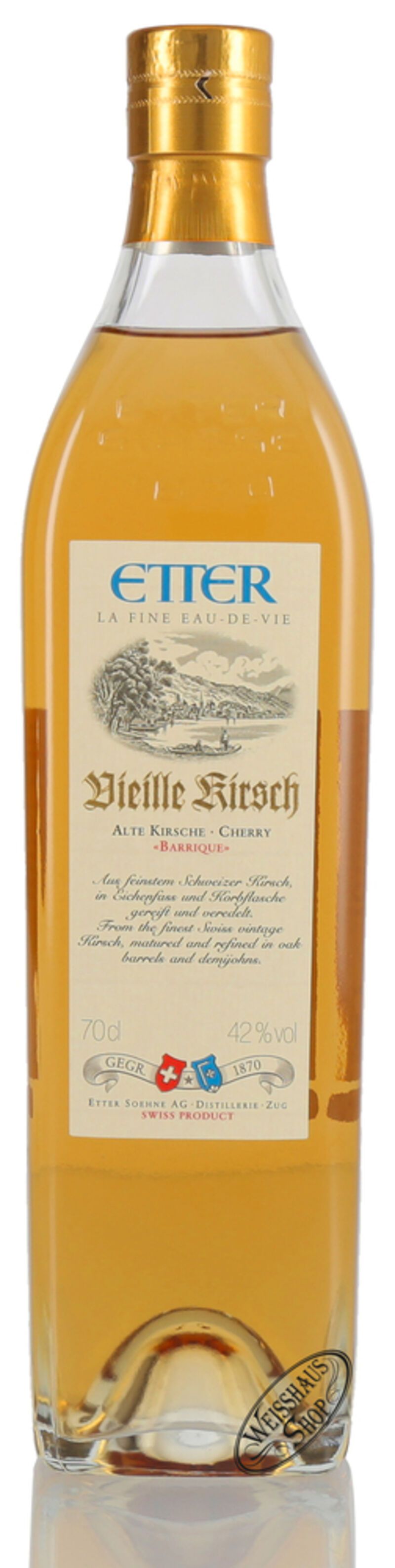 Etter Vieille Kirsch Brand 42% vol. 0,70l