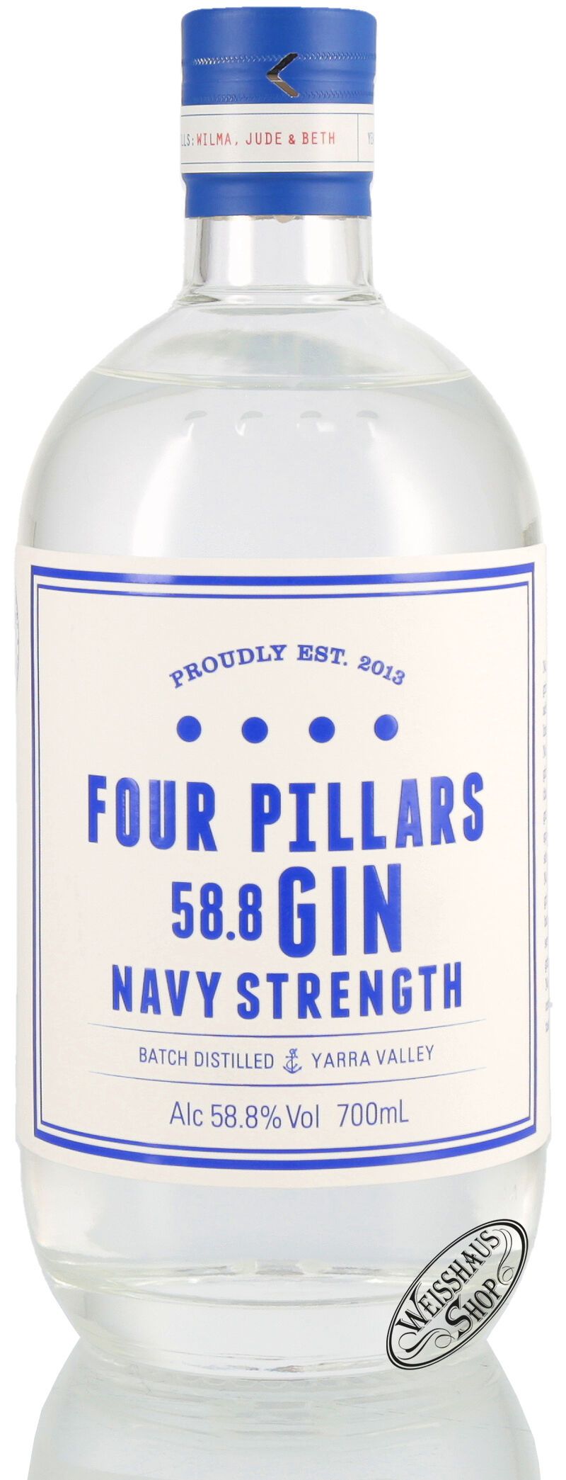 Four Pillars Navy Strength Gin 58,8% vol. 0,70l Four Pillars Navy Strength Gin 58,8% vol. 0,70l