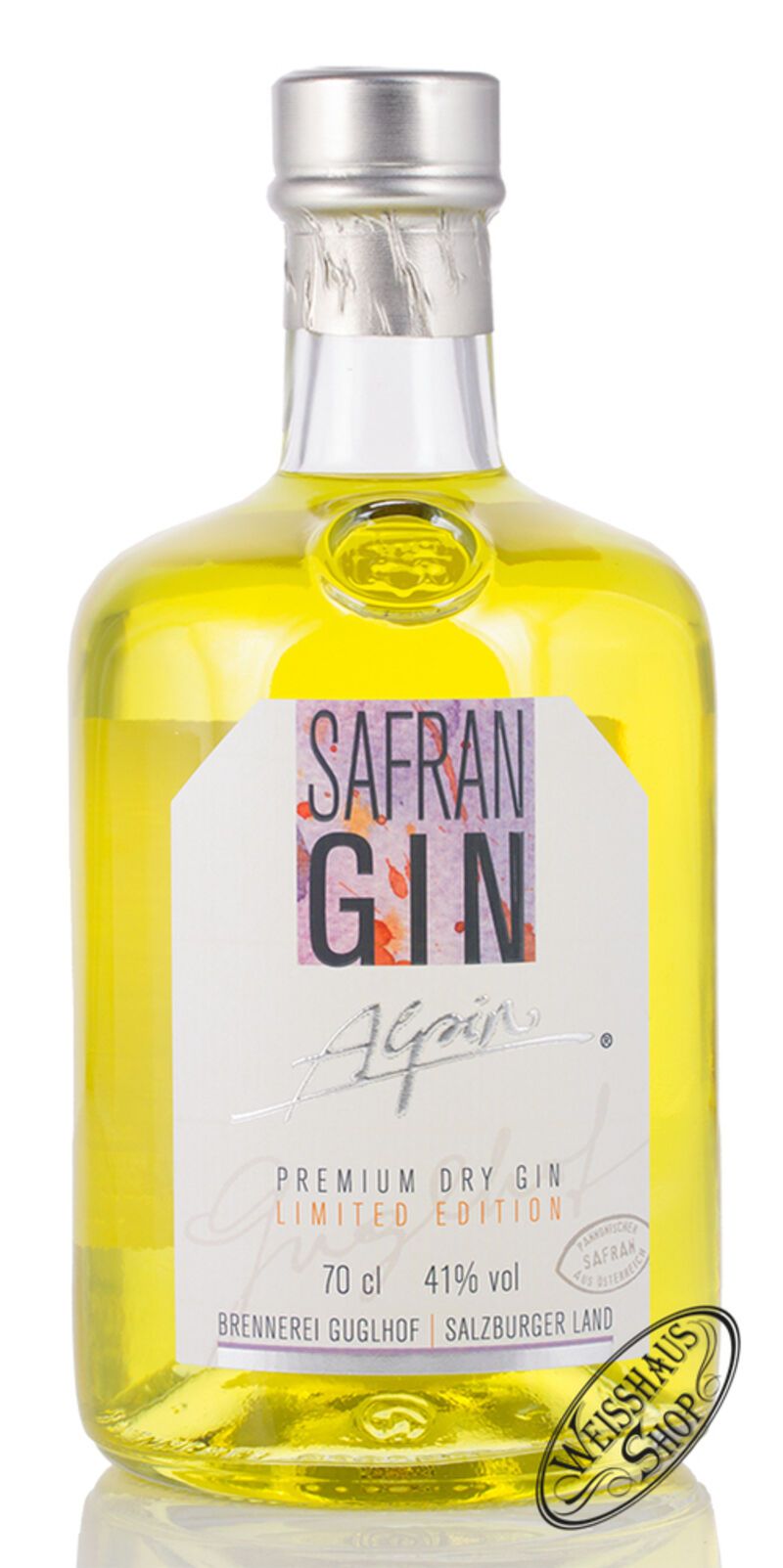 Guglhof Safran Dry Gin 41% vol. 0,70l Guglhof Safran Dry Gin 41% vol. 0,70l
