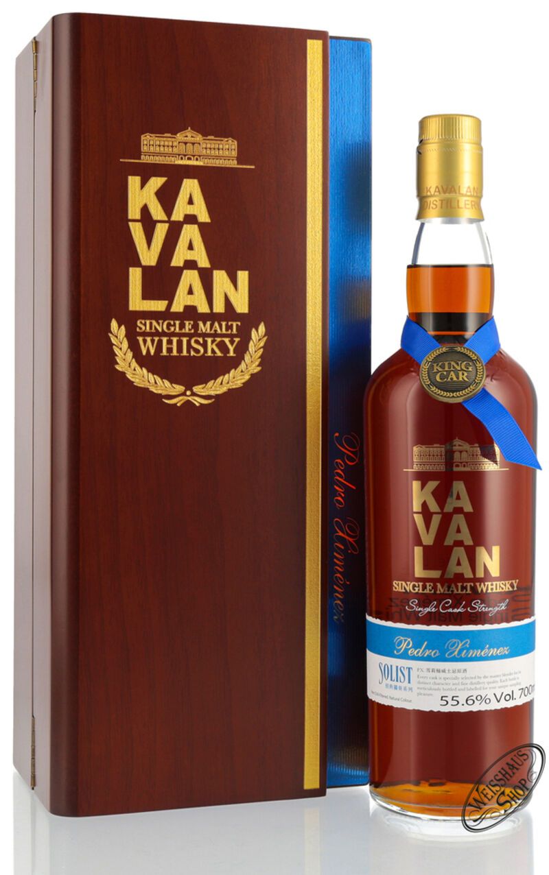Kavalan Solist PX Sherry Whisky 55,6% vol. 0,70l Kavalan Solist PX Sherry Whisky 55,6% vol. 0,70l