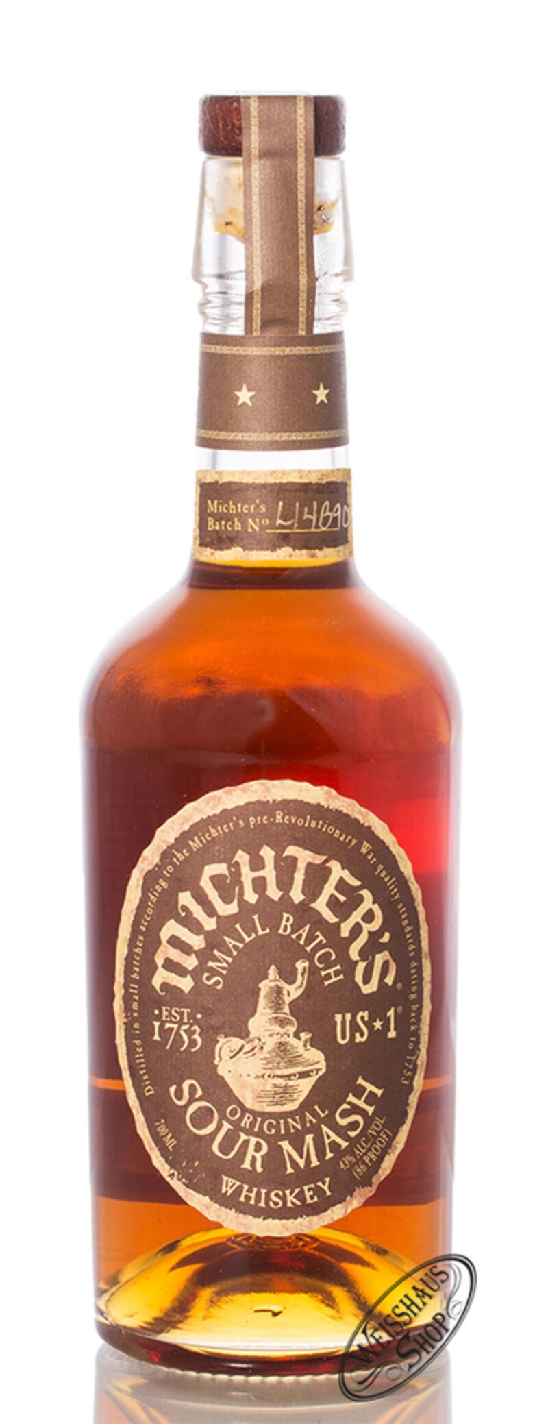 Michter's Sour Mash Whiskey US*1 Small Batch 43% vol. 0,70l Michter's Sour Mash Whiskey US*1 Small Batch 43% vol. 0,70l
