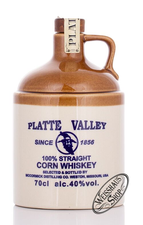 Platte Valley Corn Whiskey 40% vol. 0,70l Platte Valley Corn Whiskey 40% vol. 0,70l