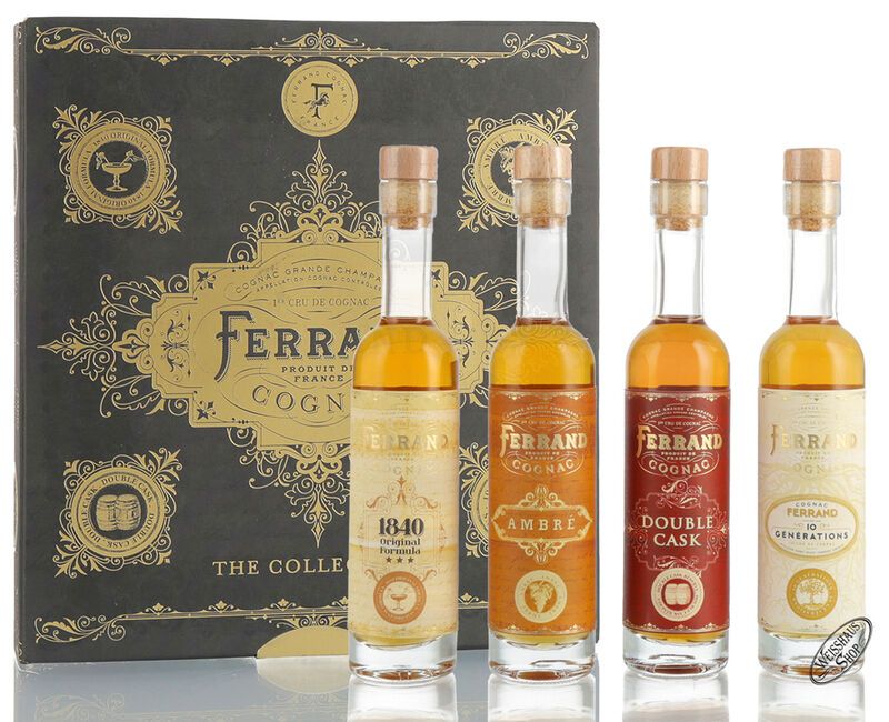 Pierre Ferrand Cognac Collection Box 43,33% vol. 0,40l Pierre Ferrand Cognac Collection Box 43,33% vol. 0,40l