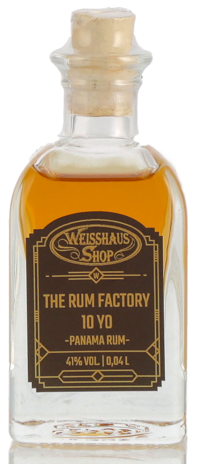 The Rum Factory 10 YO Panama Rum 41% vol. 0,04 Weisshaus Sample