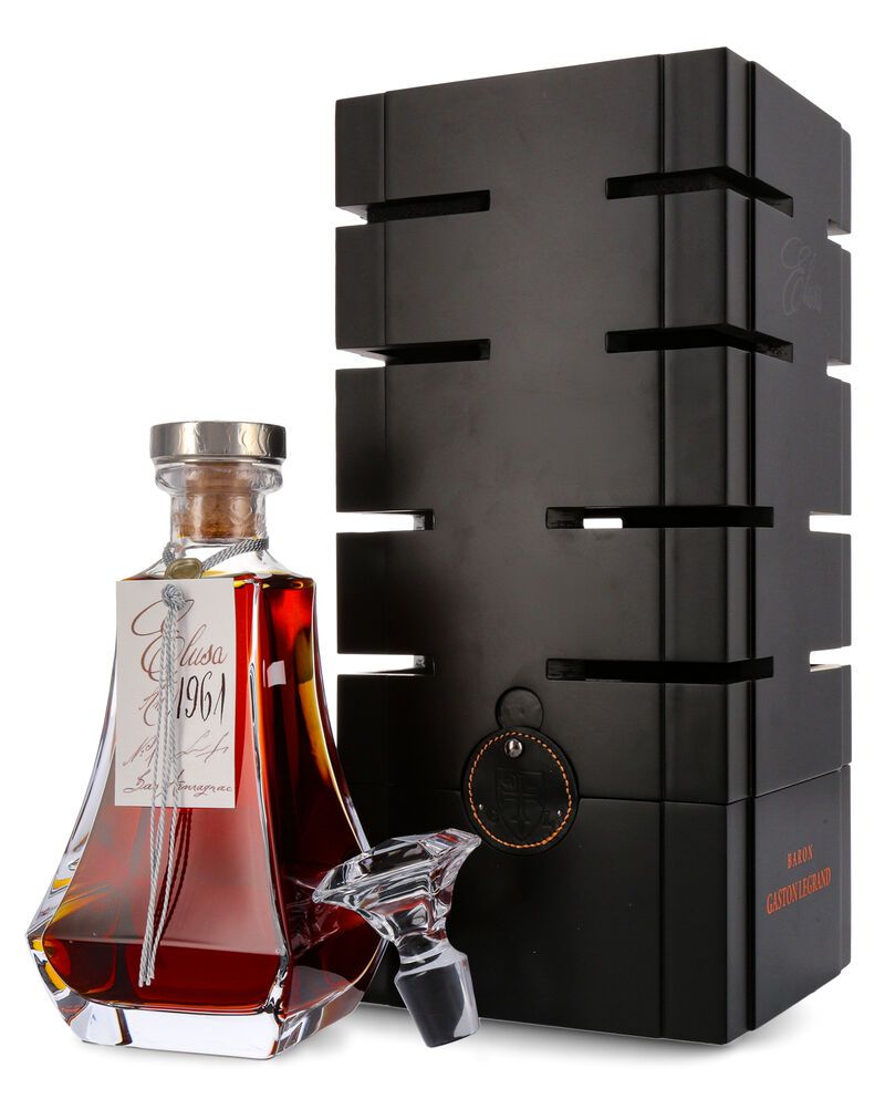 Lhéraud Carafe Elusa An 1961 Armagnac 40% vol. 0,70l