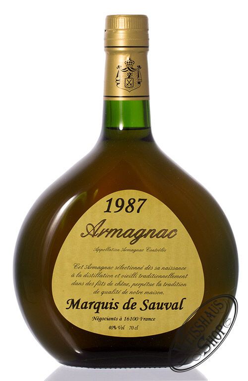 Marquis de Sauval Millésimé 1987 Armagnac 40% vol. 0,70l