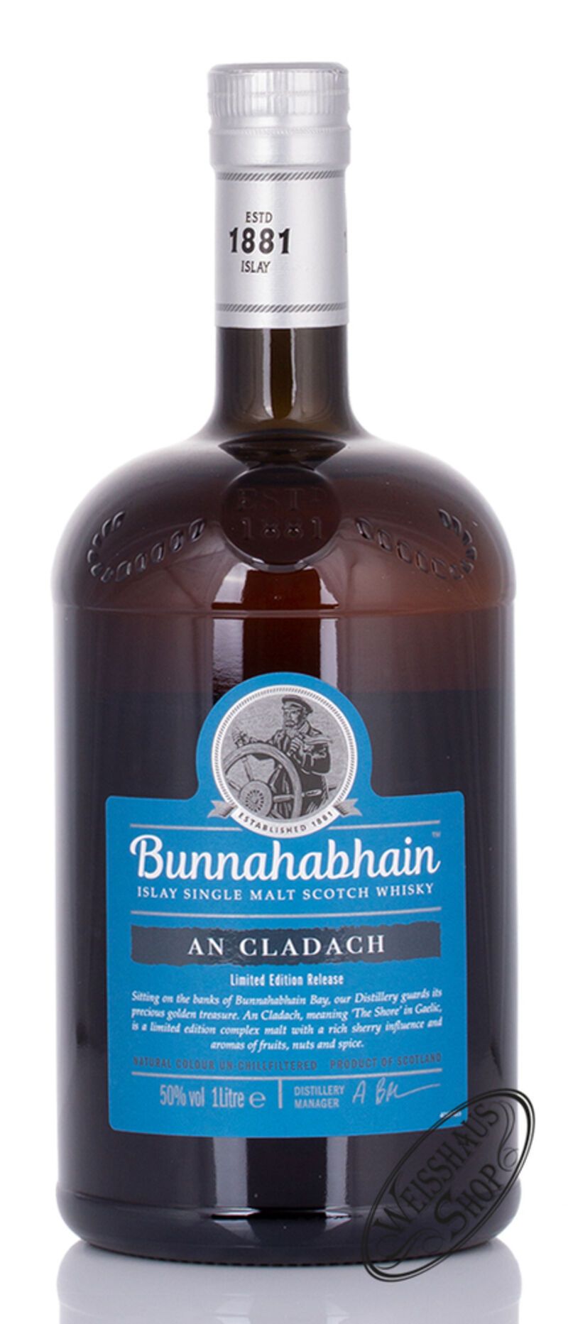 Bunnahabhain An Cladach Whisky 50% vol. 1,0l
