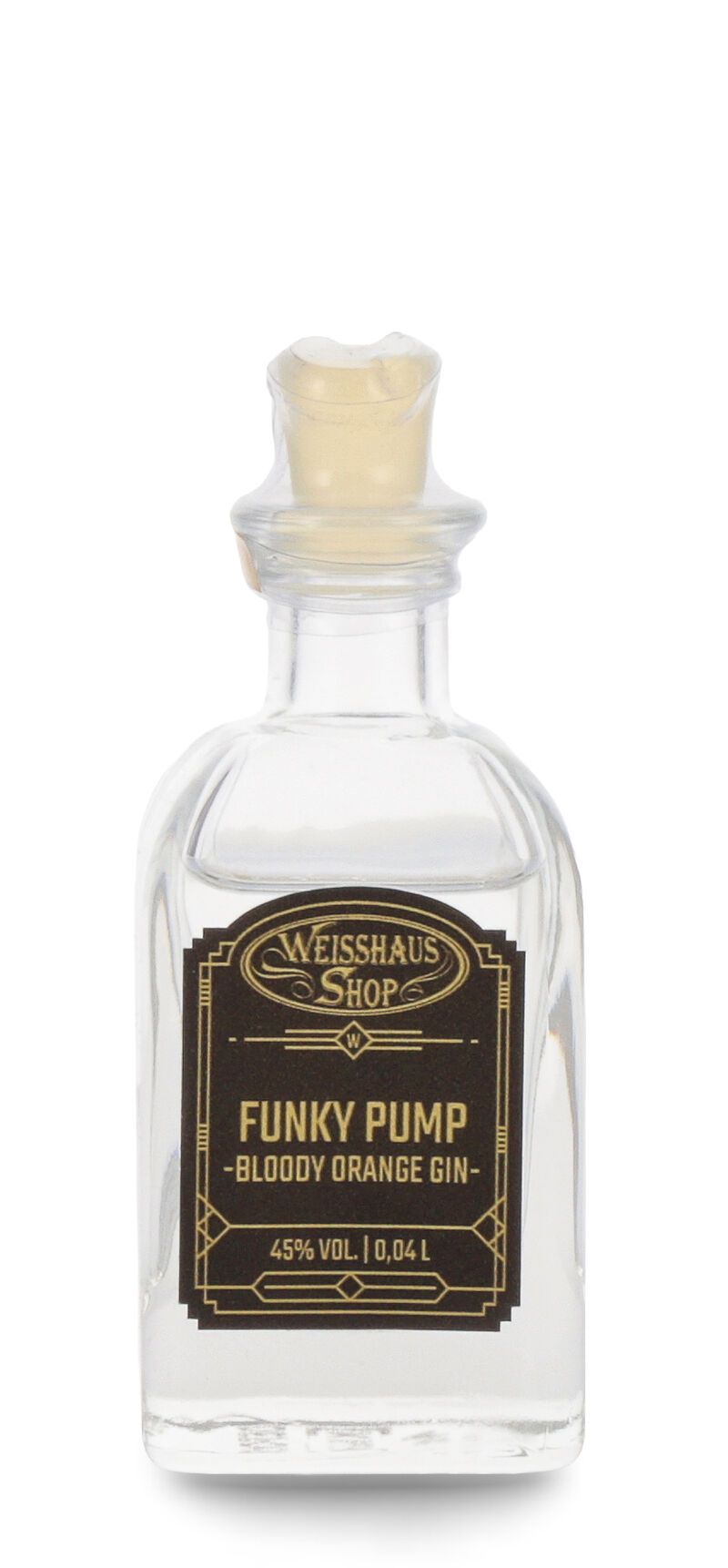 Funky Pump Bloody Orange Gin 45% vol. 0,04l Weisshaus Sample