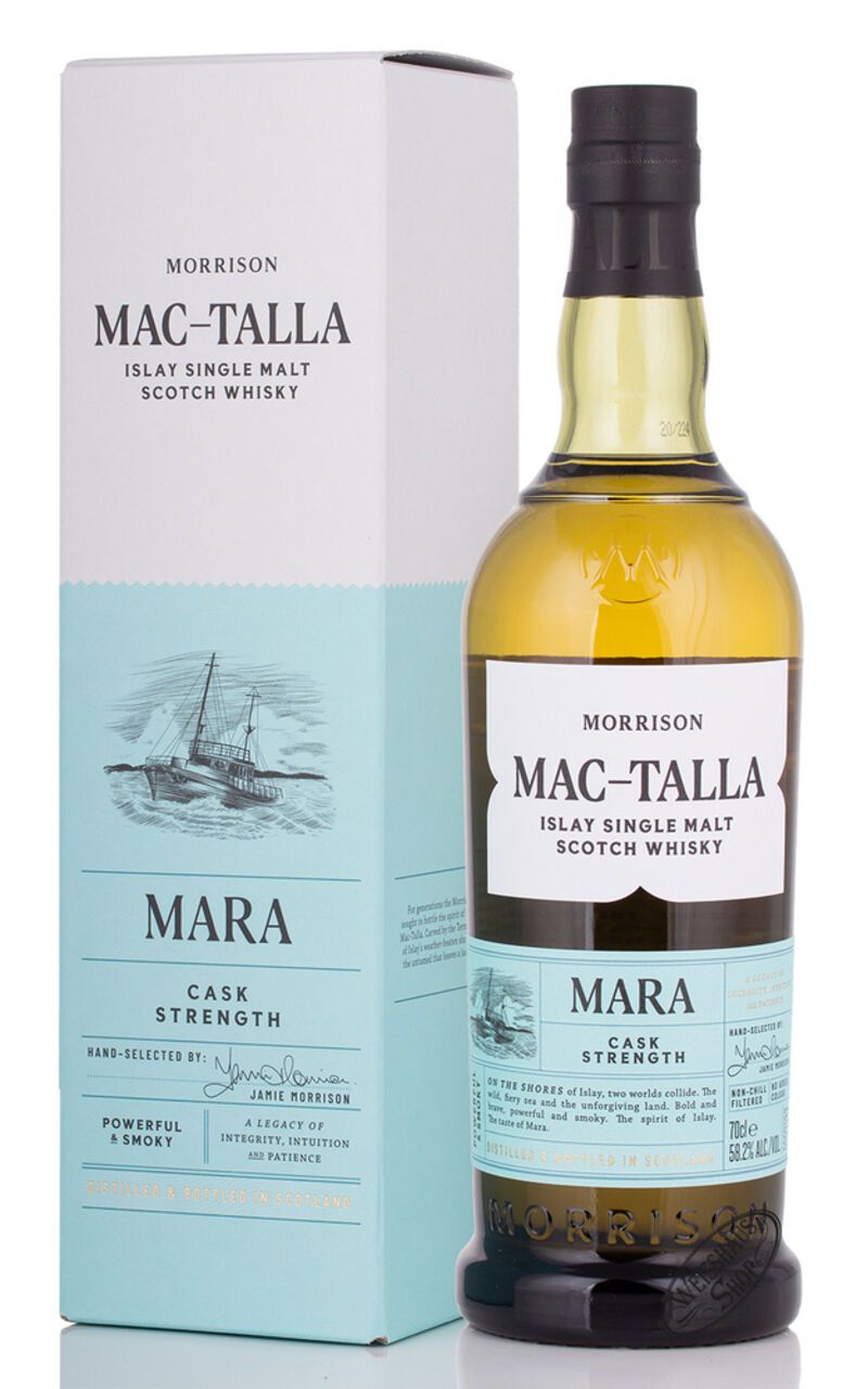 Mac-Talla Mara Cask Strength Single Malt Whisky 58,2% vol. 0,70l Mac-Talla Mara Cask Strength Single Malt Whisky 58,2% vol. 0,70l