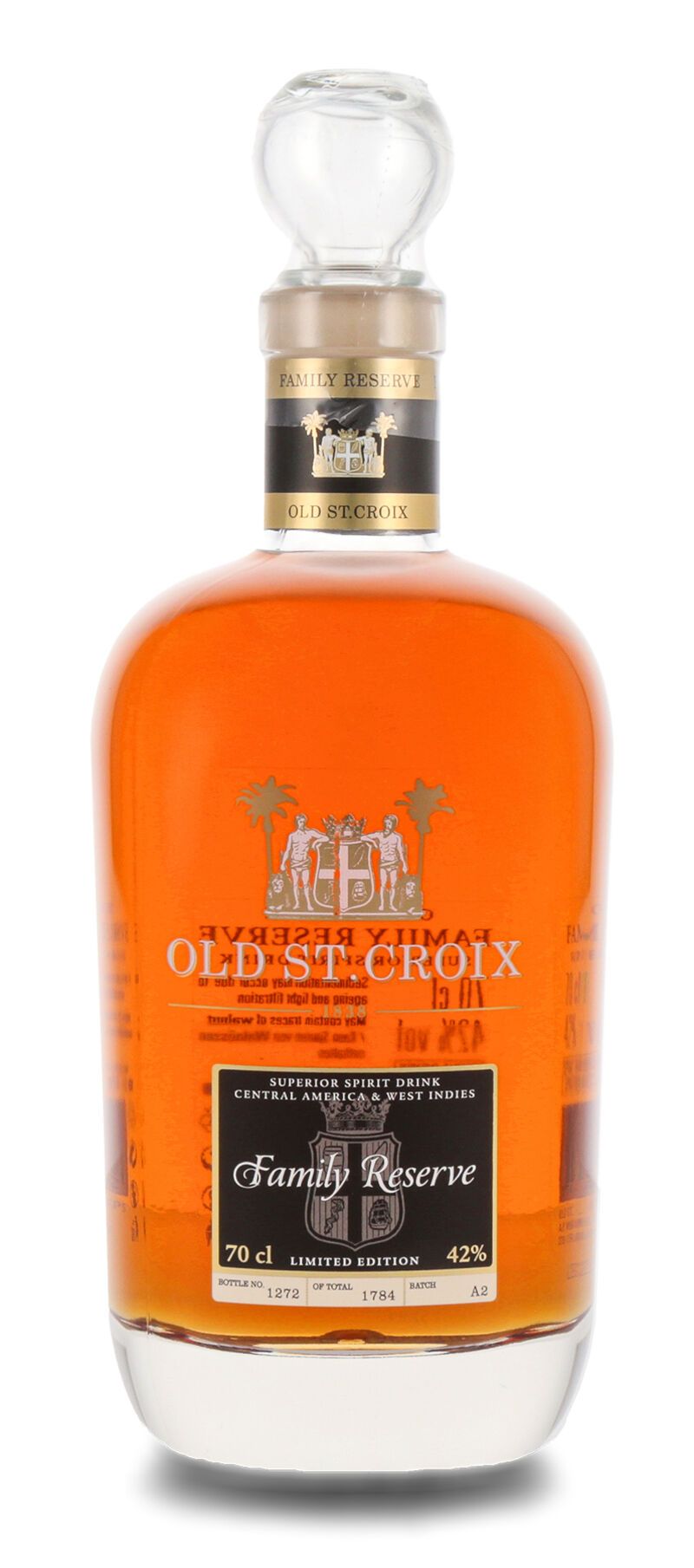 Old St. Croix Family Reserve 1838 25 YO 42% vol. 0,70l