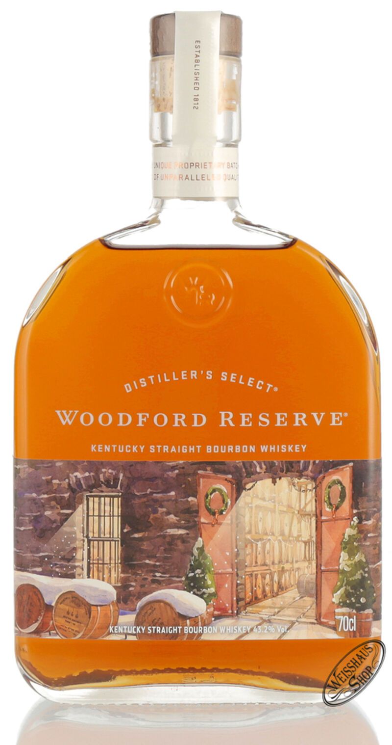 Woodford Reserve Holiday Select Bourbon Whiskey 43,2% vol. 0,70l Woodford Reserve Holiday Select Bourbon Whiskey 43,2% vol. 0,70l