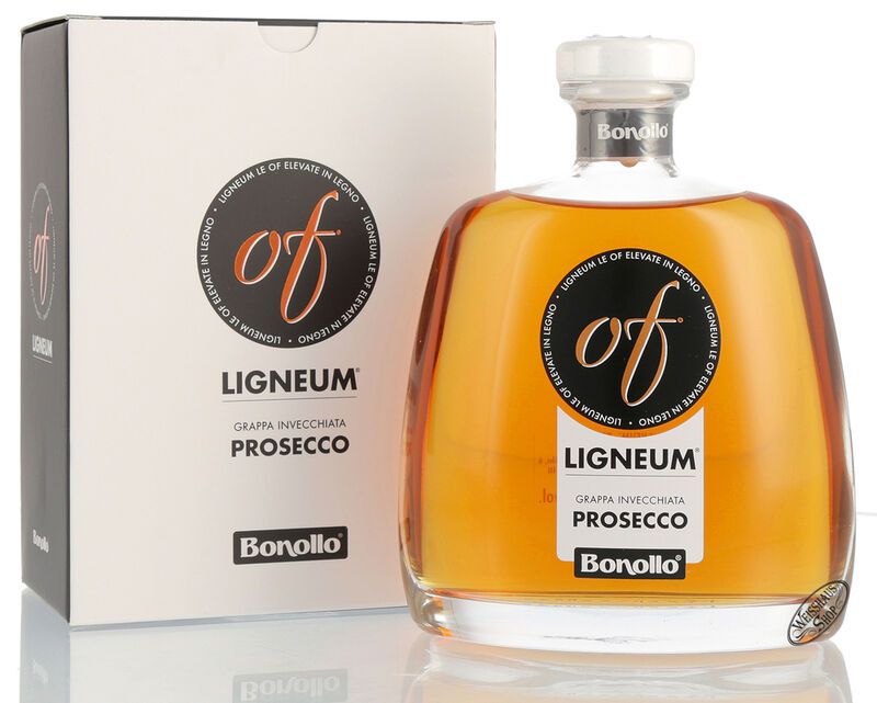 Bonollo Grappa of Ligneum Prosecco 42% vol. 0,70l Bonollo Grappa of Ligneum Prosecco 42% vol. 0,70l