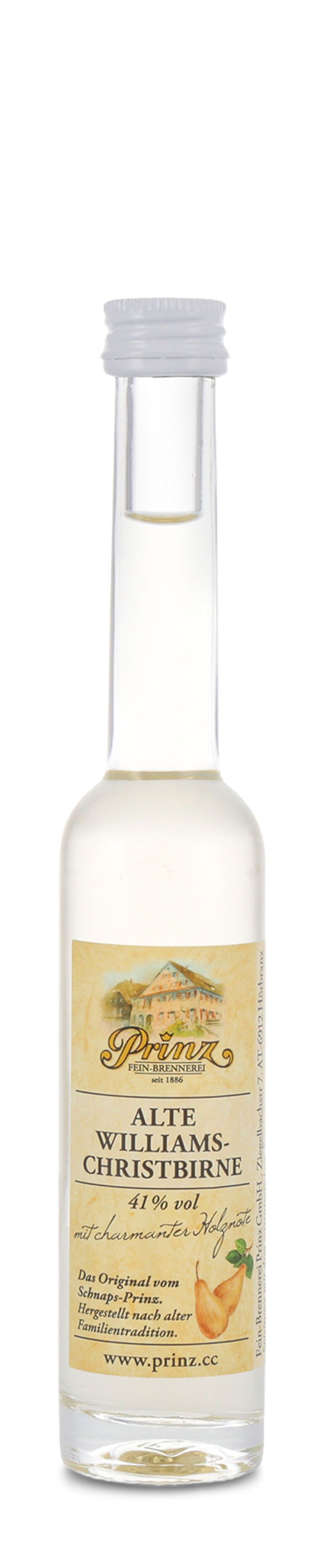 Prinz Alte Williams-Christ-Birne 41% vol. 0,04l
