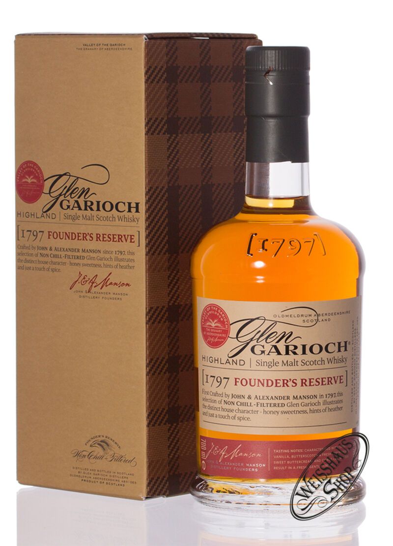 Glen Garioch Founder's Reserve Whisky 48% vol. 0,70l Glen Garioch Founder's Reserve Whisky 48% vol. 0,70l