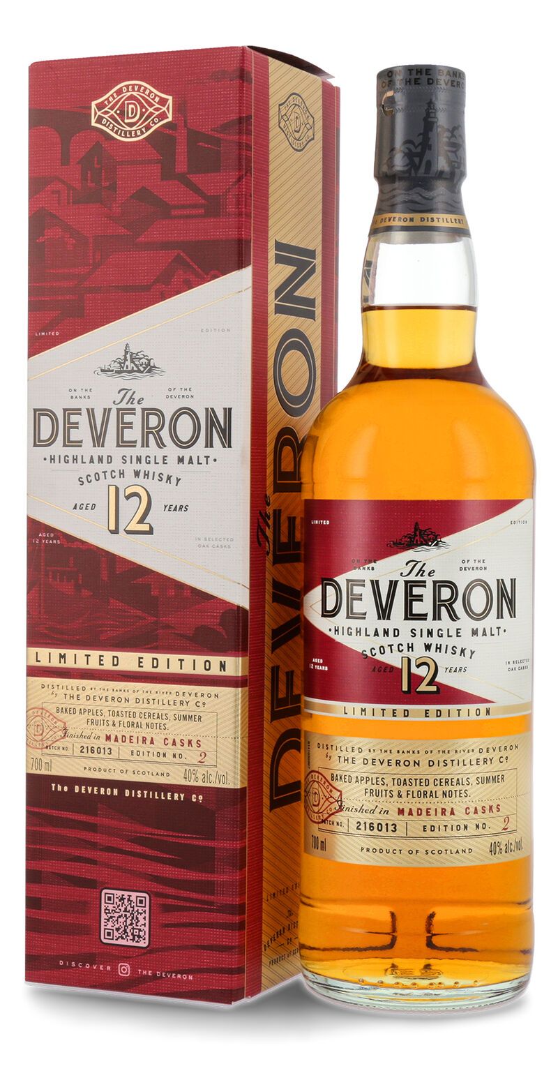 The Deveron 12 YO Madeira Cask Whisky 40% vol. 0,70l