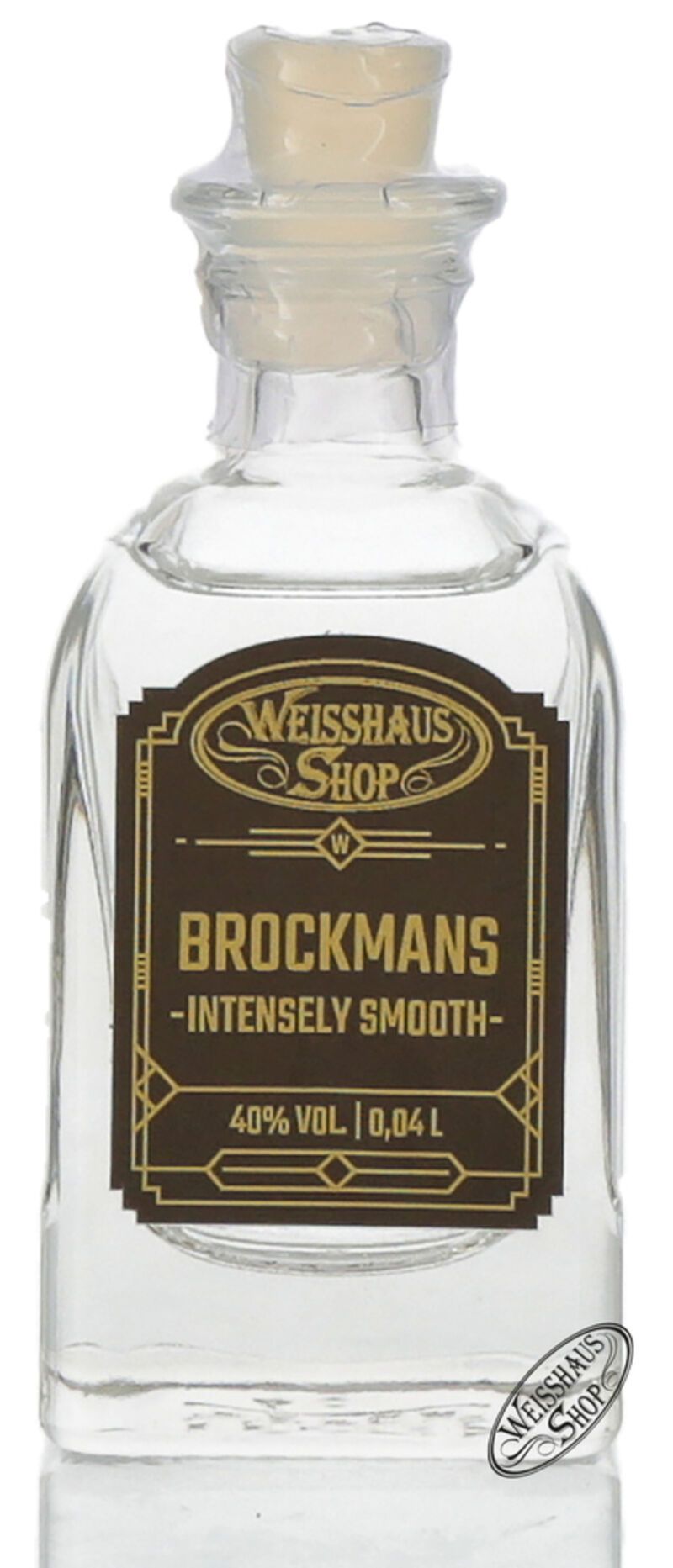 Brockmans Intensely Smooth Premium Gin 40% vol. 0,04l Weisshaus Sample Brockmans Intensely Smooth Premium Gin 40% vol. 0,04l Weisshaus Sample