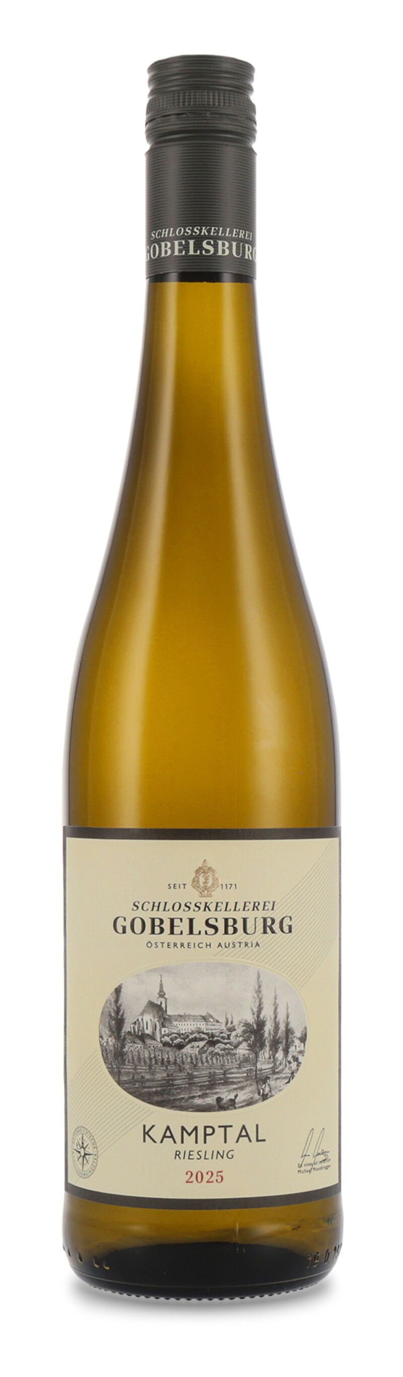 Schlosskellerei Gobelsburg Kamptal Riesling 2025 12,5% vol. 0,75l