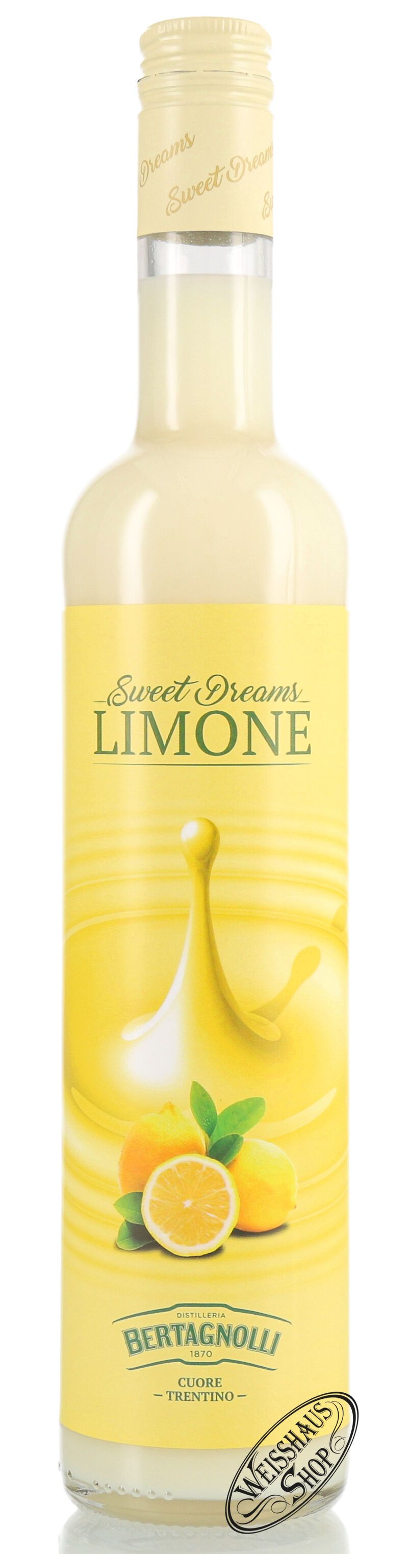 Bertagnolli Sweet Dreams Zitrone 17% vol. 0,50l Bertagnolli Sweet Dreams Zitrone 17% vol. 0,50l