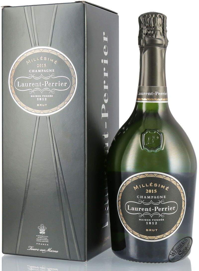 Laurent Perrier Brut Millesime 2015 Champagner 12% vol. 0,75l Geschenkkarton Laurent Perrier Brut Millesime 2015 Champagner 12% vol. 0,75l Geschenkkarton