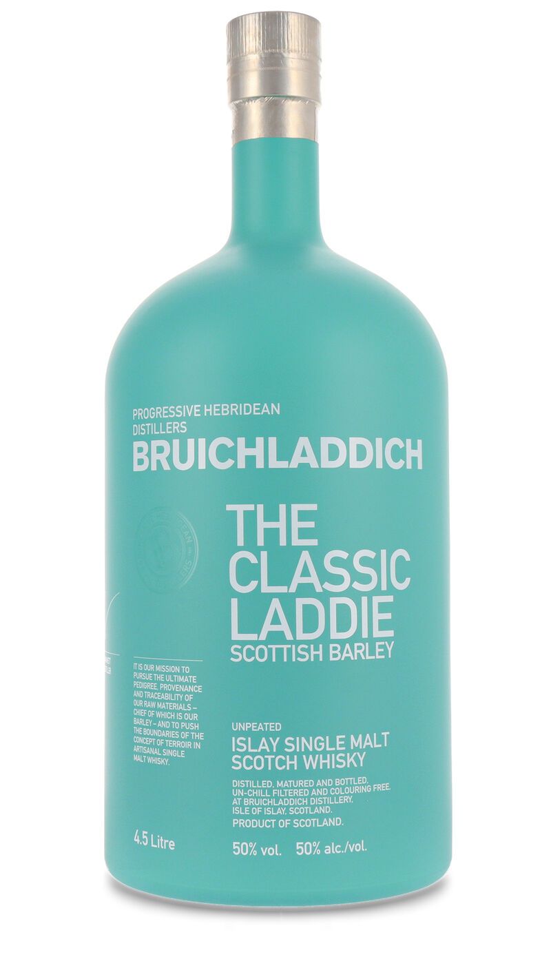 Bruichladdich Classic Laddie Single Malt Scotch Whisky 50% vol. 4,5l Dopplemagnum Bruichladdich Classic Laddie Single Malt Scotch Whisky 50% vol. 4,5l Dopplemagnum