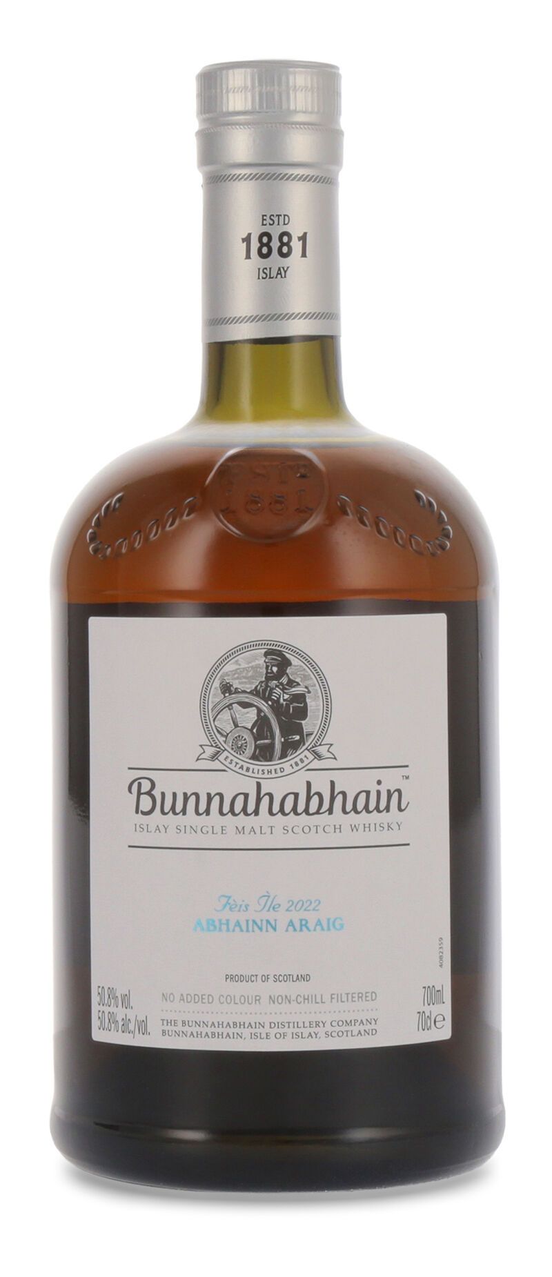Bunnahabhain Feis Ile 2022 Abhainn Araig Whisky 50,80% vol. 0,70l