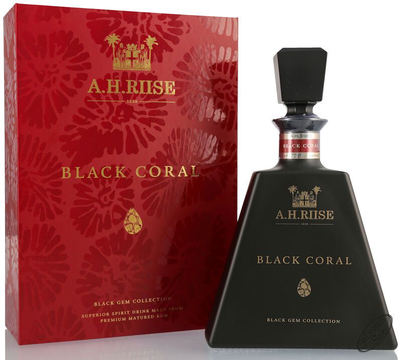 A.H. Riise Black Coral 45,8% vol. 0,70l A.H. Riise Black Coral 45,8% vol. 0,70l