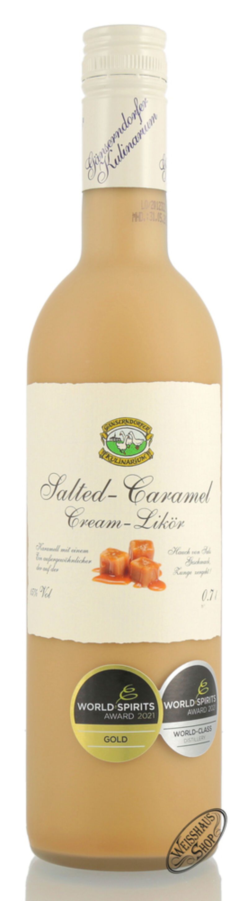Auersthaler Salted Caramel Cream Likör 15% vol. 0,70l